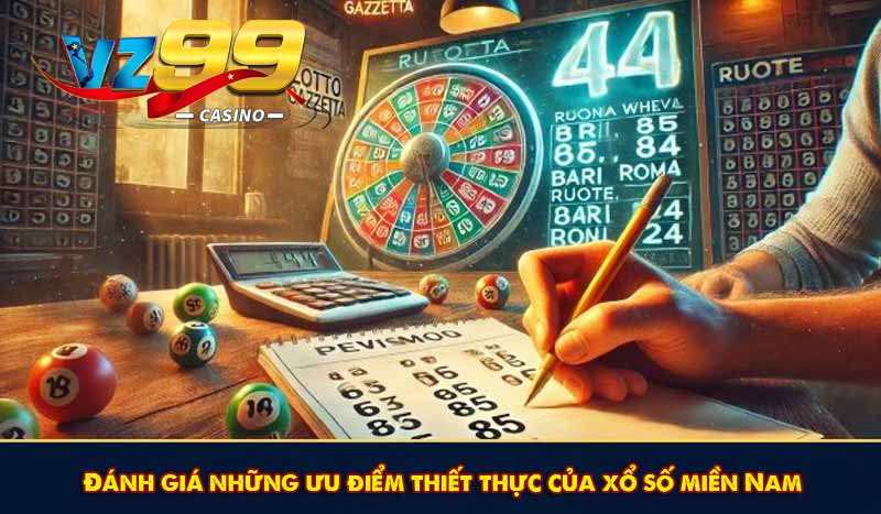 Đánh giá những ưu điểm thiết thực của xổ số miền Nam